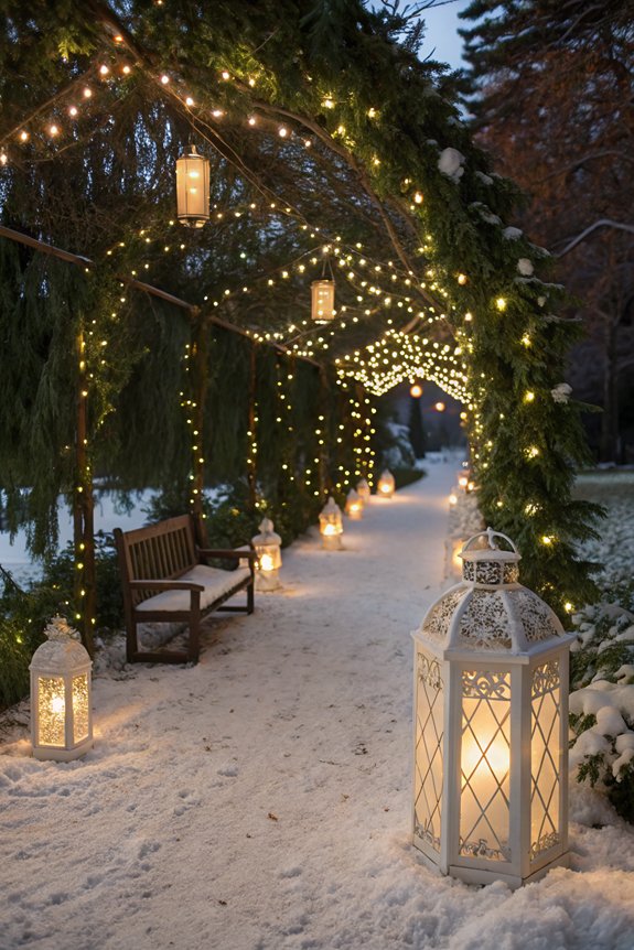magical twinkling garden lights