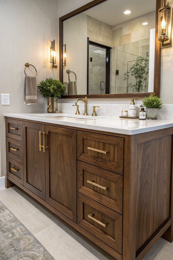 maintain walnut vanity care