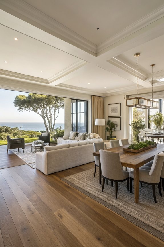 matching flooring for cohesion