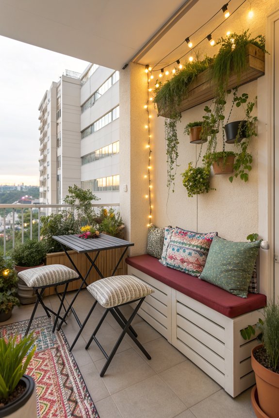 maximize balcony functionality creatively