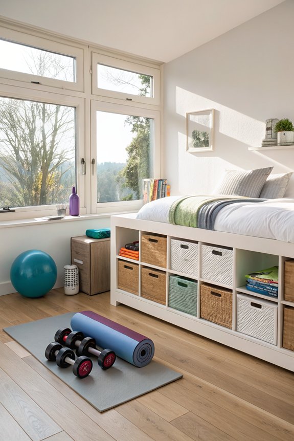 maximize fitness gear storage