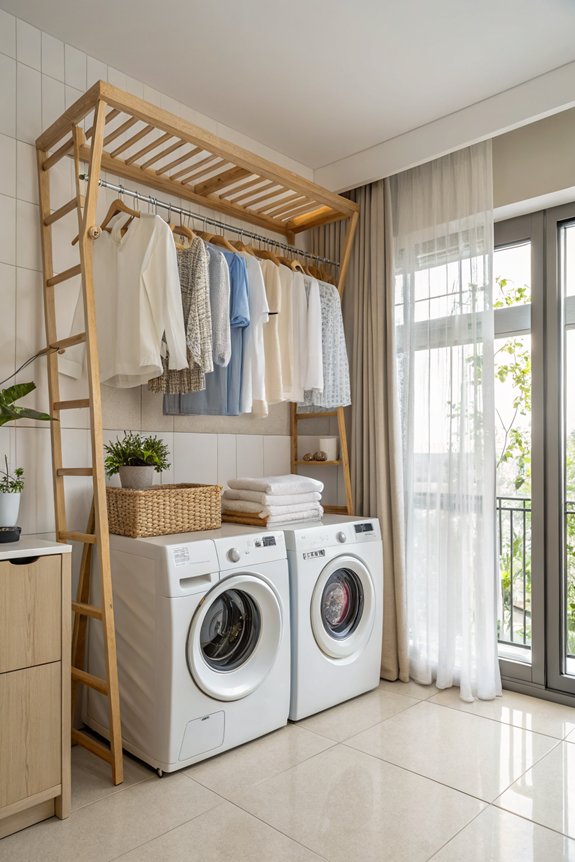 maximize laundry room space