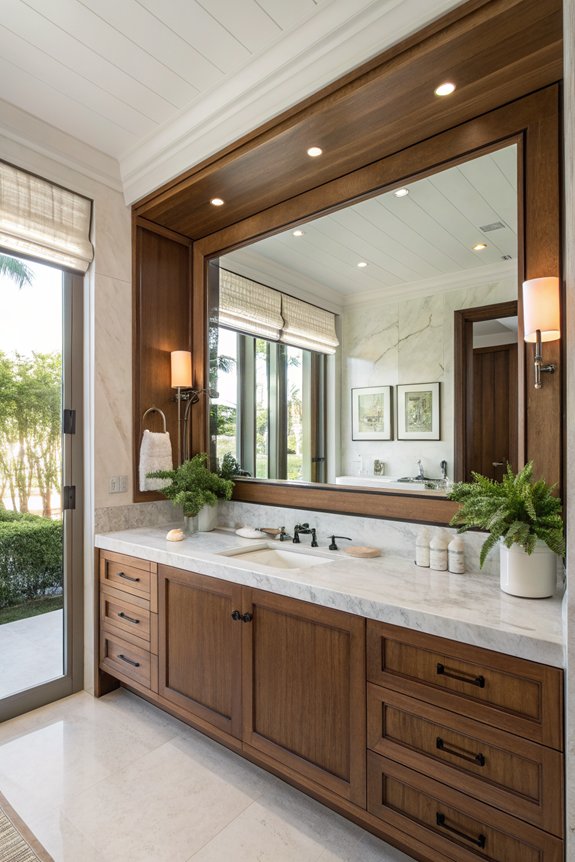 maximize light with mirrors