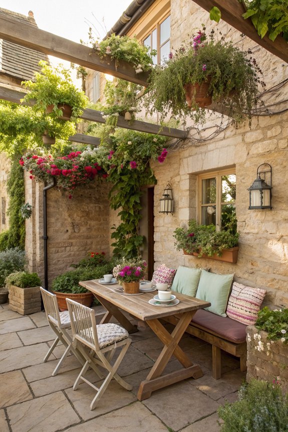 maximize patio space vertically