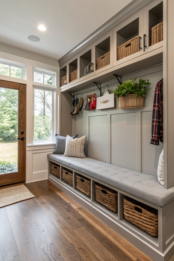 maximize under bench storage space