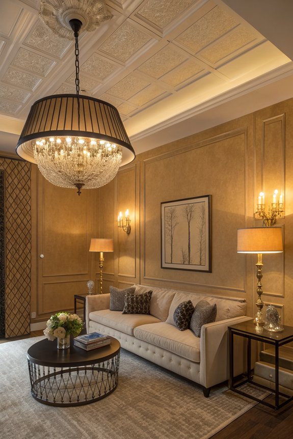 measuring light fixture size