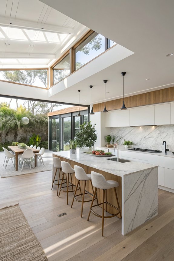 minimalist open space design