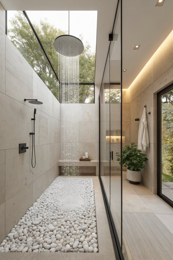 minimalist shower design tips