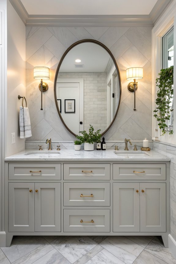 mirror size and style