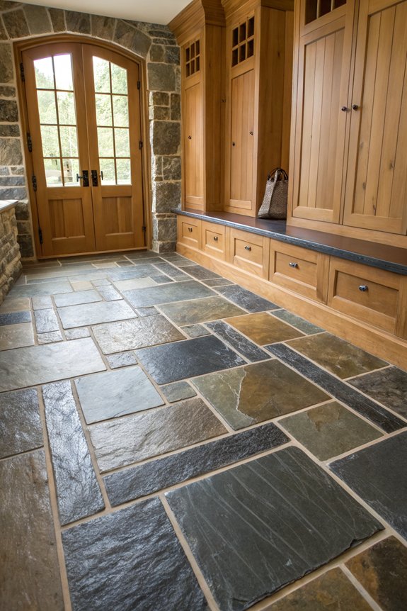 mix stones for visual interest