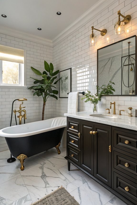 mixing bathroom hardware metals