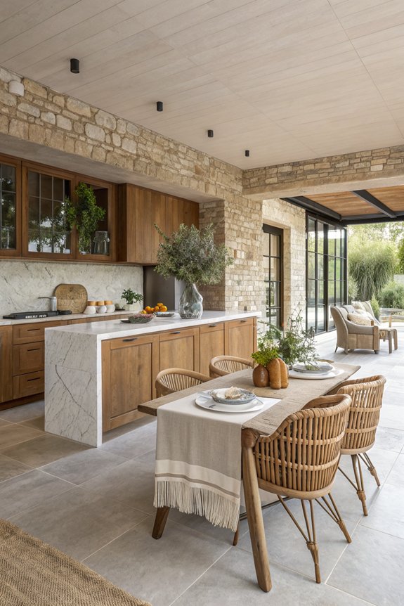 mixing materials for texture