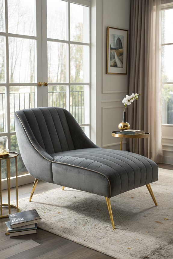 modern chaise lounges elegance