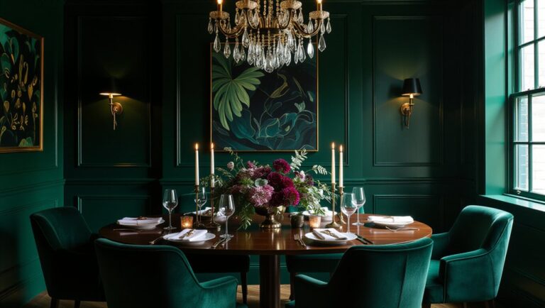 moody dining room inspiration