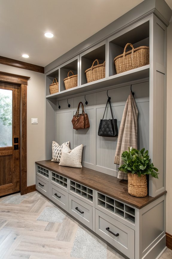 multi functional mudroom furniture options