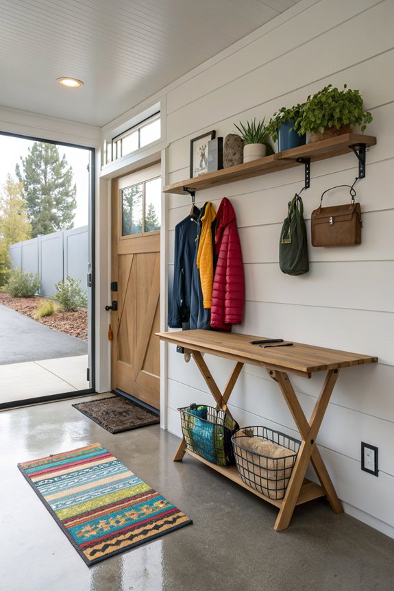 multifunctional folding table installation