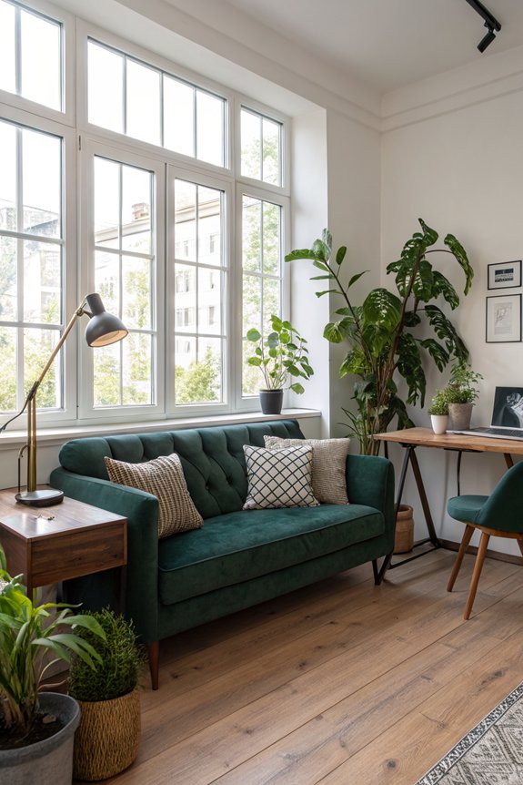 natural elements enhance workspace