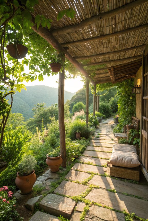 natural materials enhance warmth