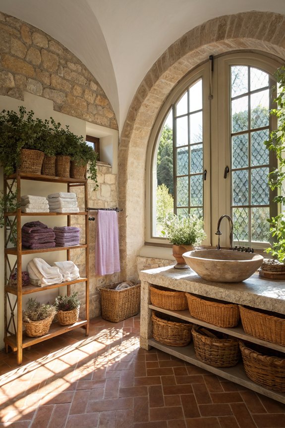 natural materials for authenticity