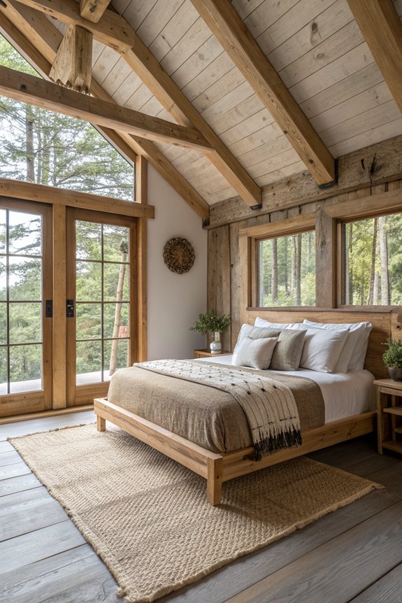 natural materials rustic charm