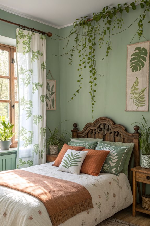 nature inspired garden color palette