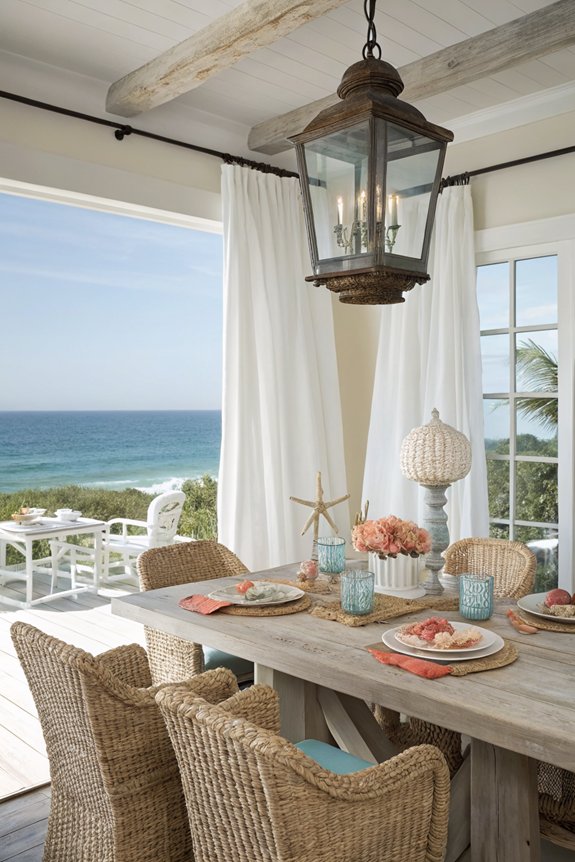 nautical decor for dining