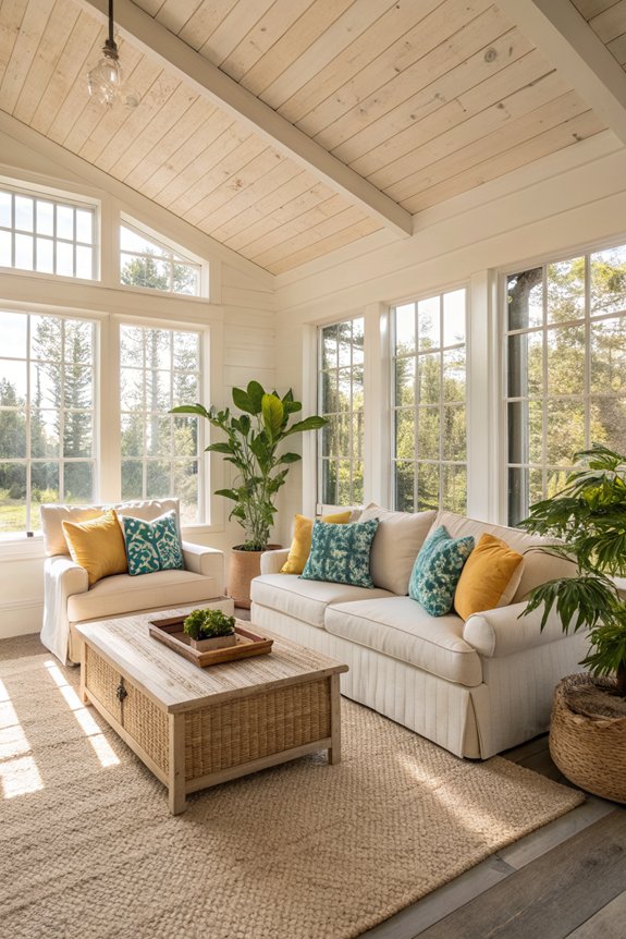 neutral base vibrant accents