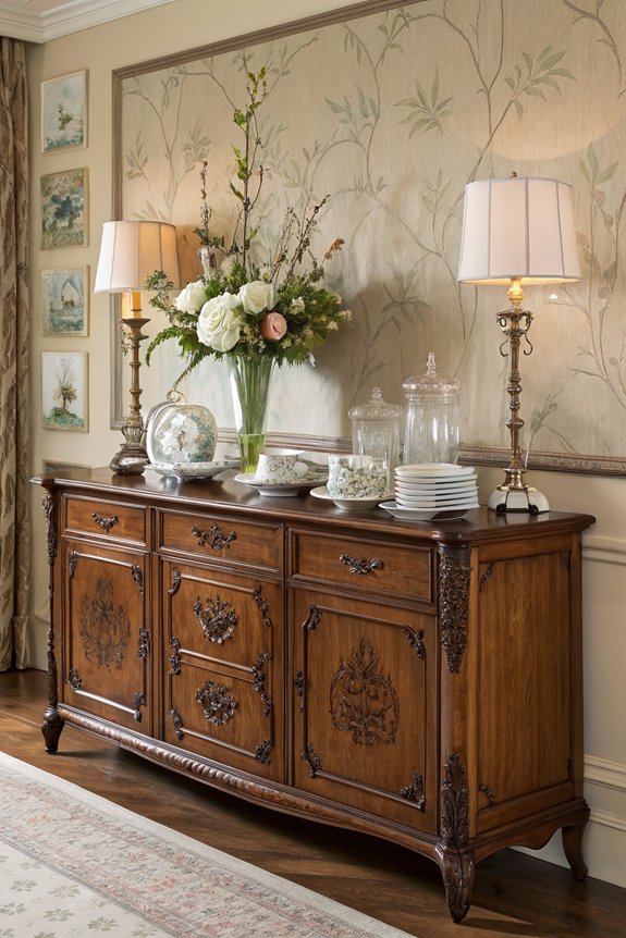 nostalgic vintage inspired sideboards