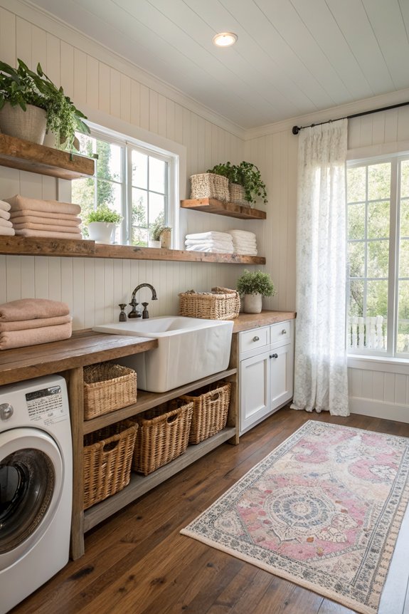 organized laundry room essentials