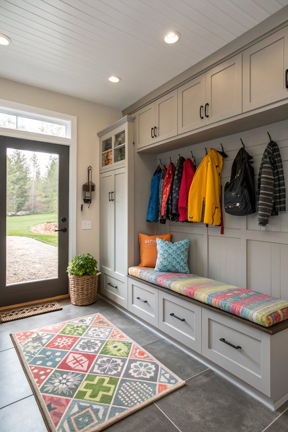organized mudroom solutions needed