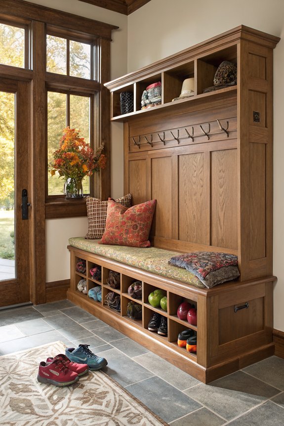 organized seasonal gear storage