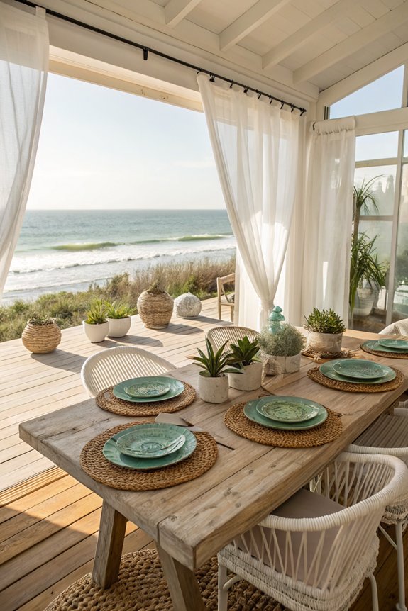 outdoor dining serenity enhanced