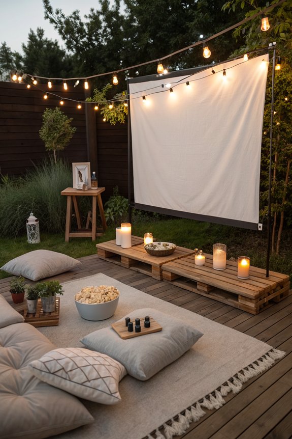 outdoor movie night essentials