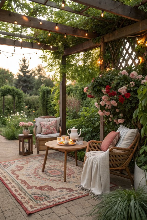 outdoor rug for comfort