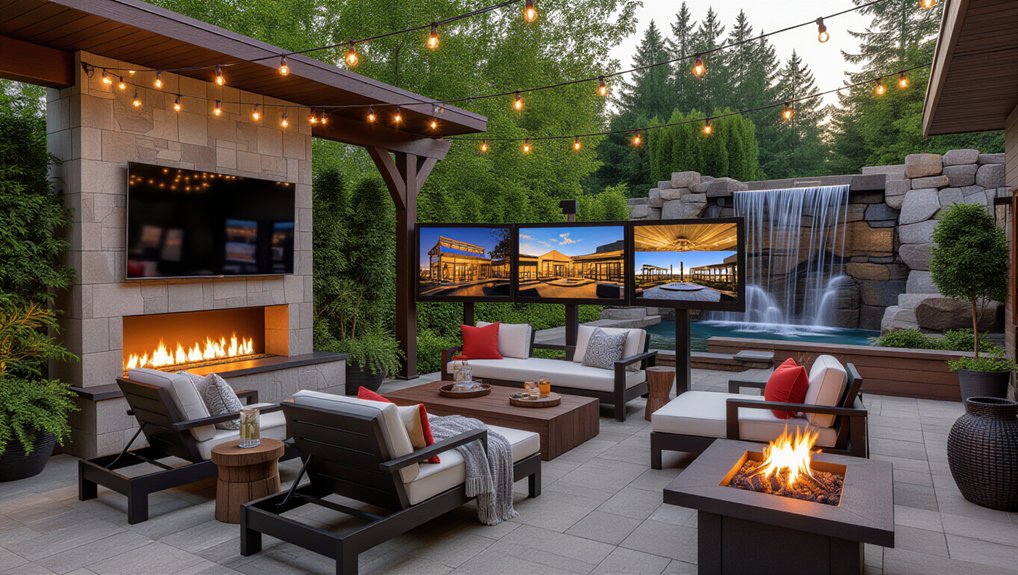 outdoor tv setup ideas