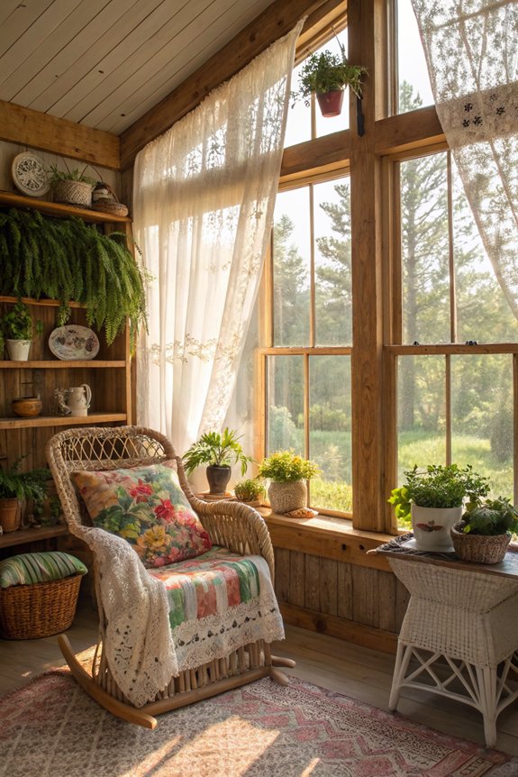 personal touches for sunroom