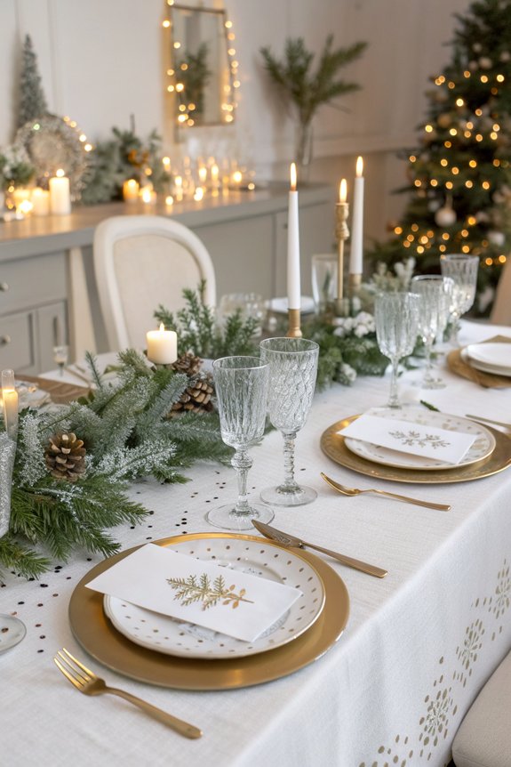 personalized holiday place cards