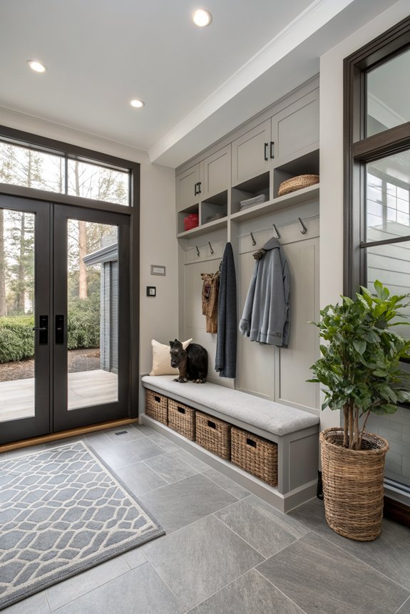pet friendly entryway design