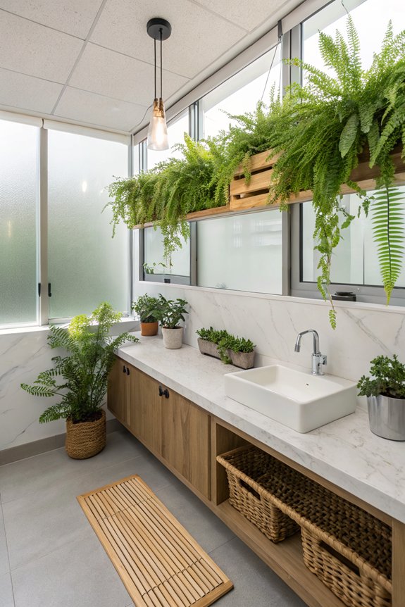 plants improve office air