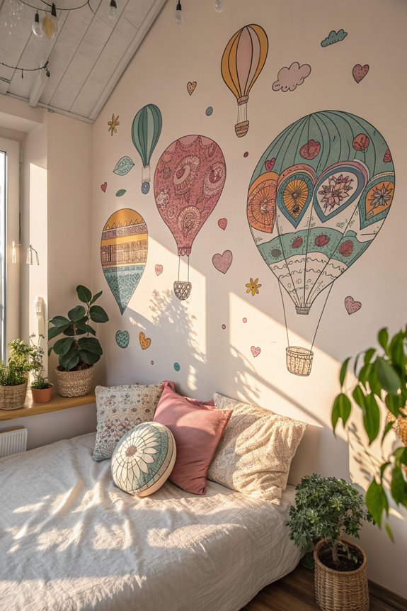 playful quote bubble decor