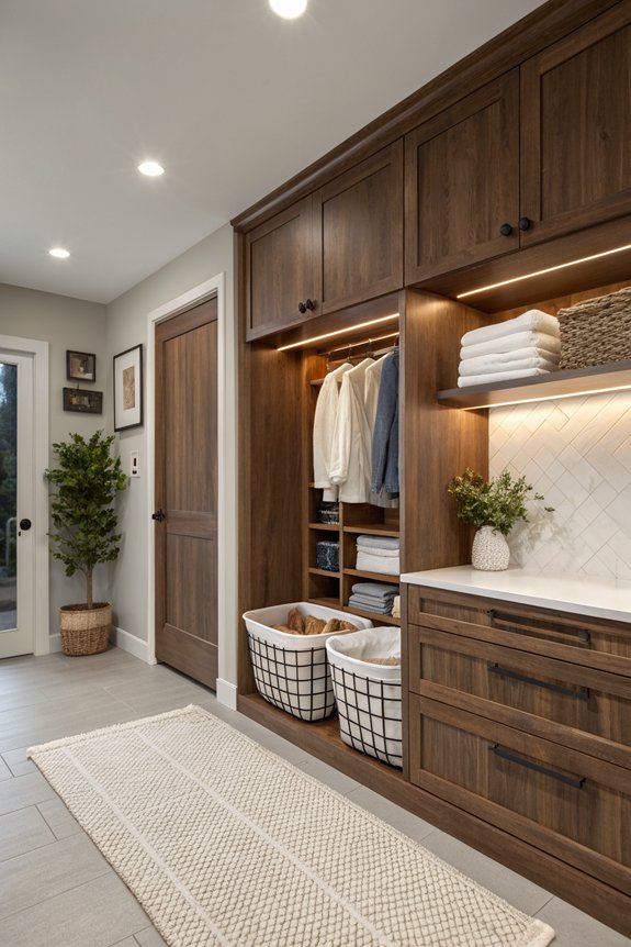 pull out laundry basket convenience