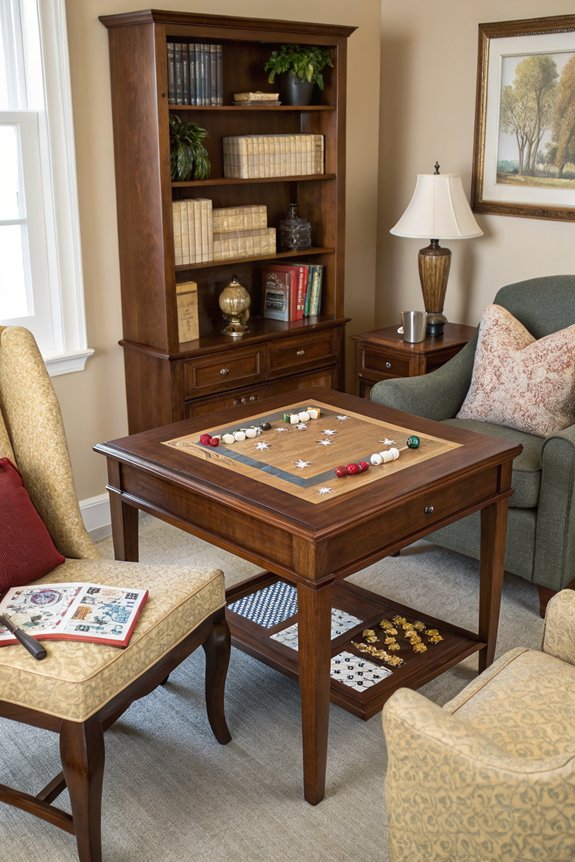 puzzle friendly game table design