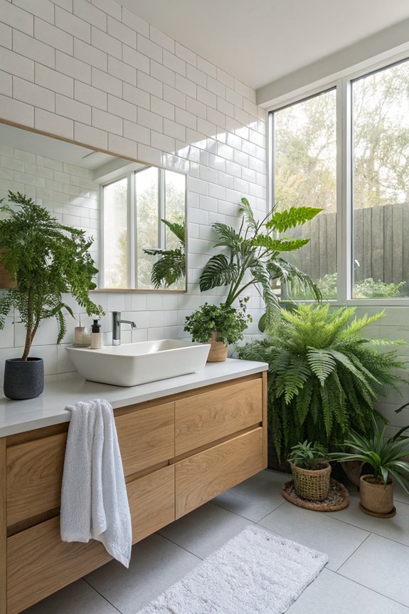 revitalizing plants enhance tranquility