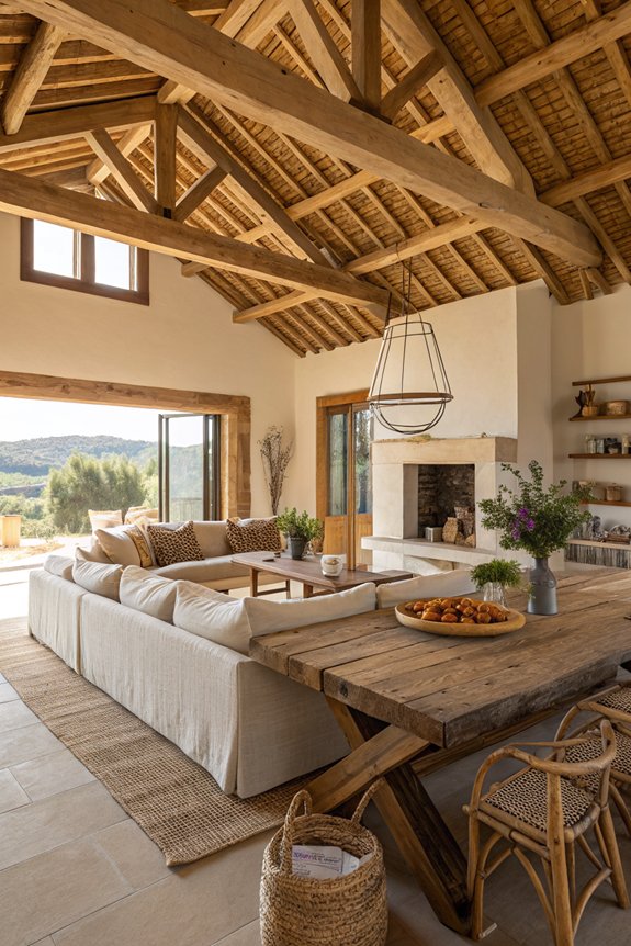 rustic charm with comfort