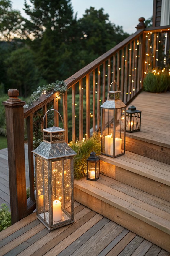 rustic decorative lantern ideas