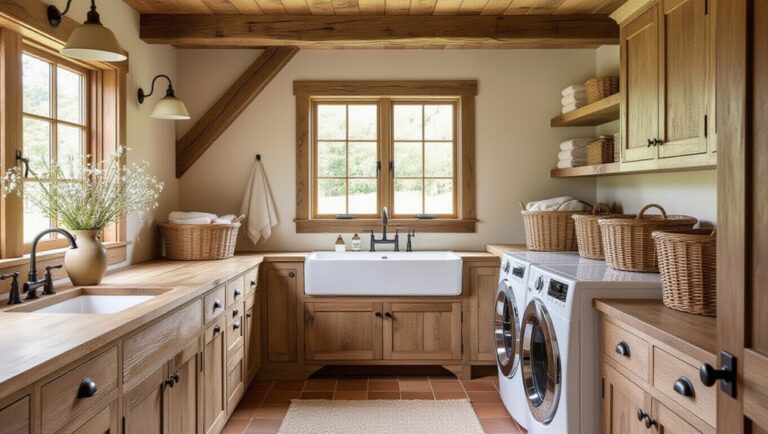 rustic laundry room inspiration