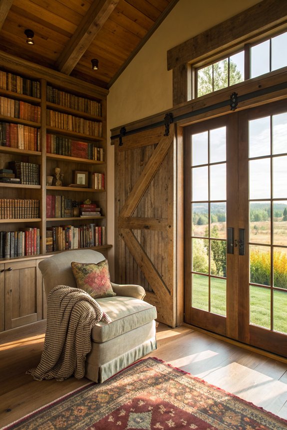 rustic sliding barn doors