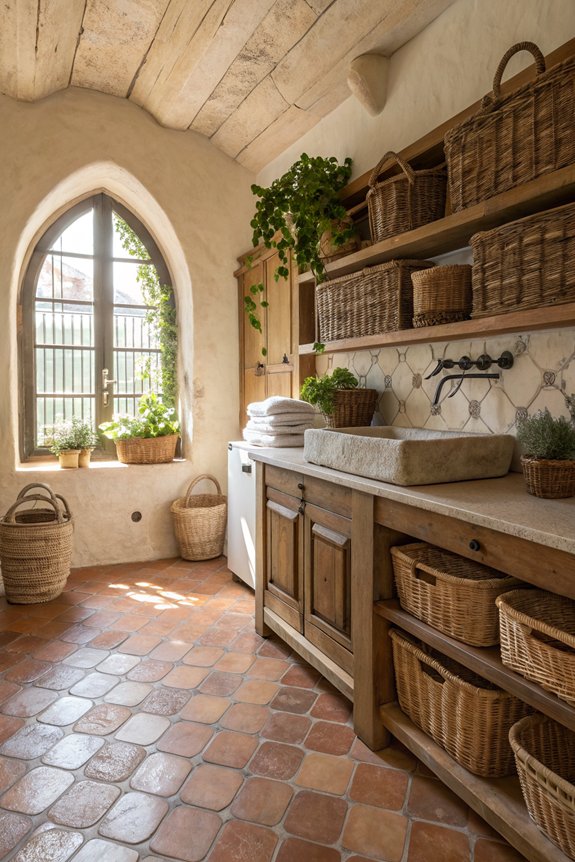 rustic textured tile designs