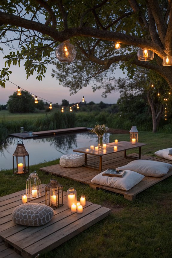 safe stylish outdoor ambiance