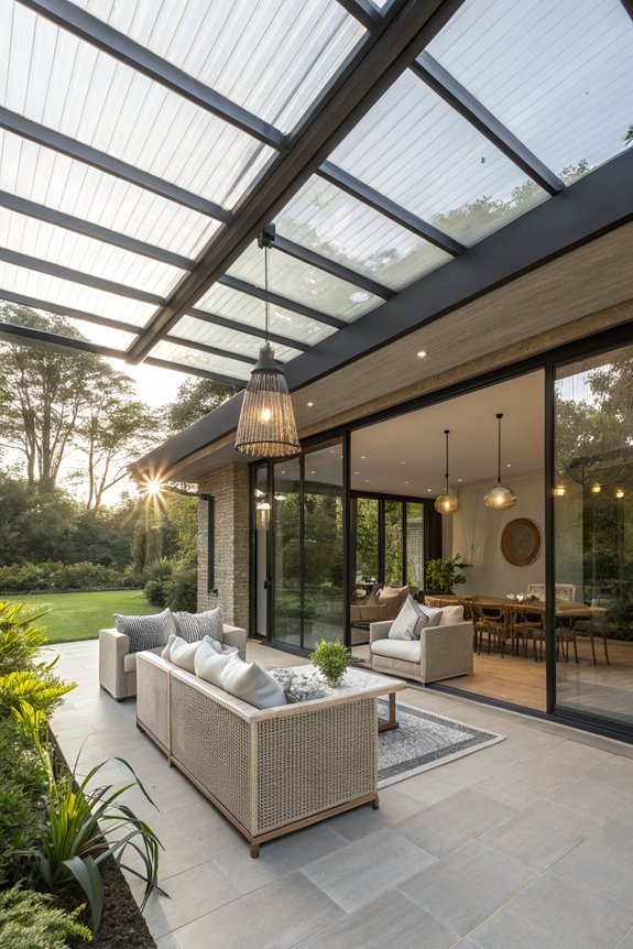 seamless indoor outdoor connection